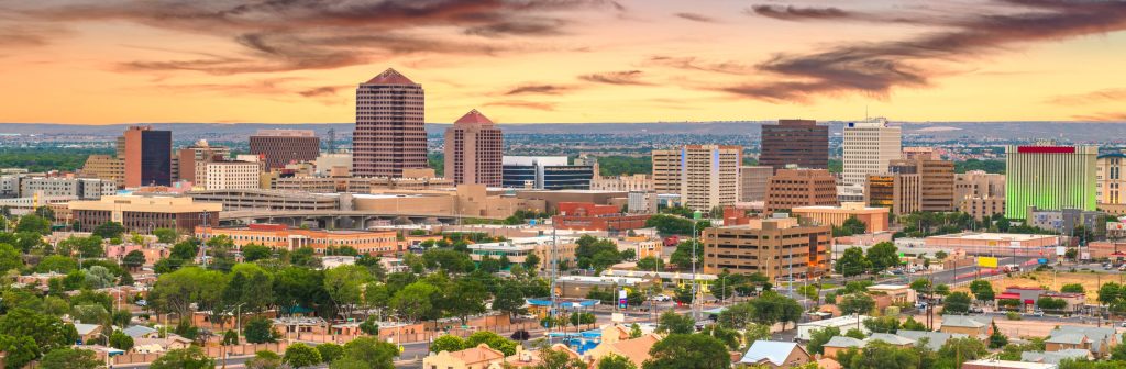 Albuquerque, New Mexico, USA Cityscape